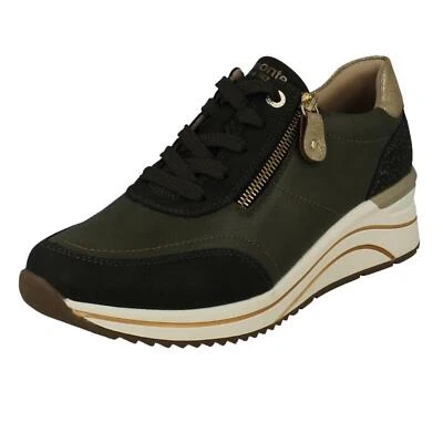 Ladies Remonte Wedge Trainer *D0T00*
