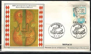 1991 - Enveloppe-Fdc 1°Jour - Fondation Prince Pierre de Monaco -Timbre -Yt.1777 - Imagen 1 de 1