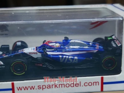 Spark 1/64 Ricardo Japan Station VCARB01 2024 F1 Resin Diecast Model Car Gifts - Image 1 of 4