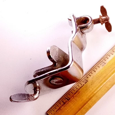 Premier Clamp-On Bass Drum Mount Vintage 50-60s Spur/Leg Cymbal Rod L-Arm Holder - Image 1 of 3