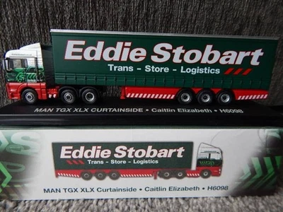 Atlas Eddie Stobart Man TGX XLX Curtainide Caitlin Elizabeth масштаб 1:76 - Изображение 1 из 4
