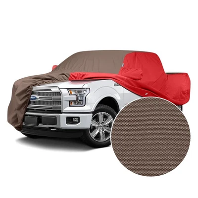For Dodge D150 77-89 Car Cover WeatherShield HP Two-Tone Taupe Custom Car Cover Foto 1 de 4