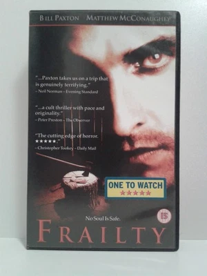 FRAILTY VHS, VHB5366, 2001,  tested - plays. - Image 1 of 4