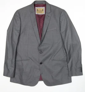 The Spitalfields Clothing Co. Herren Blazer Jacke Grau 42R Größe XL - Bild 1 von 12