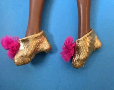 Barbie Julia años 60 fantasía rosa #1754 zapatillas solo repro repuesto Foto 1 de 4