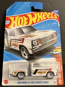 Camión Dodge Li'l Red Express 1978 Hot Wheels 173/250 ~ 10/10 HW Hot Trucks - Imagen 1 de 11