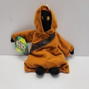 Vintage 1997 Kenner STAR WARS BUDDIES JAWA Plush Beanie NWT - Picture 1 of 7