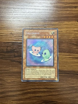 YUGIOH GELLENDUO SECRET RARE STON-EN067 1ST ED NM Misprint - Image 1 of 4