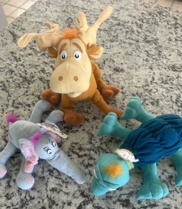 3 Vintage '97 Dr. Seuss Plüsch, Horton Hears a Who Fingerpuppe, Yertle, Thadwick - Bild 1 von 13