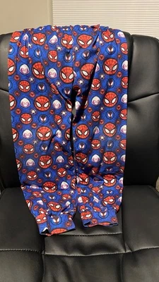 мягкая фланелевая пижама для мальчиков 5T Spiderman - Изображение 1 из 3