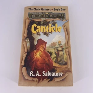 Forgotten Realms: Canticle Salvatore [The Cleric Quintet, Book 1] PB Near Mint - Picture 1 of 22