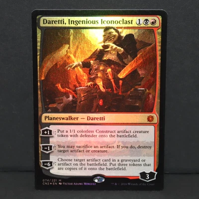 Daretti, Ingenious Iconoclast - Foil - MTG Conspiracy: Take the Crown - NM - Image 1 of 4