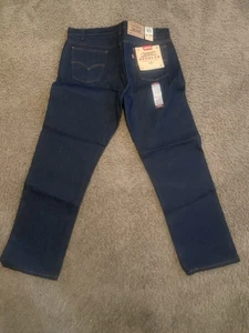 (NWT) Vintage 90’s Levi’s 505 Orange Tab 38X30 Raw Denim Made In USA - Picture 1 of 11