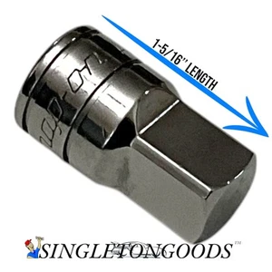 Snap-on Tools NEW A2A 3/8" to 1/2" Drive Chrome Adapter Extension Socket USA - Picture 1 of 12