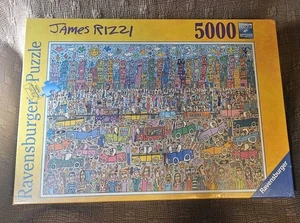 Ravensburger James Rizzi 5000 Piece Puzzle Brand New Sealed - Picture 1 of 2
