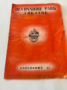 Devonshire Park Theatre - Dry Rot - Vintage Theaterprogramm - Bild 1 von 3