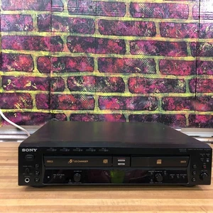 Sony RCD-W500C 5 Disc CD Player Recorder Tested - No Remote - Picture 1 of 5