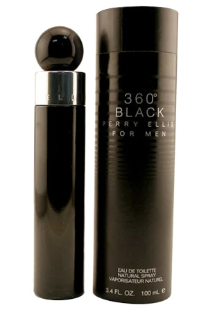 Perry Ellis 360 Black 3.4oz Men's Eau de Toilette
