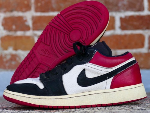 Jordan 1 Low Back Toe Sz 5Y Wmns 6.5 air retro 2019 gym red gs i 553560 116