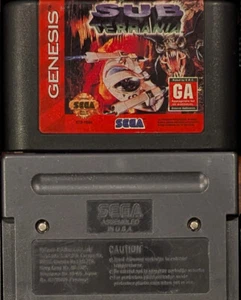 Sub Terrania (Sega Genesis, 1994) - GAME ONLY! - Picture 1 of 2