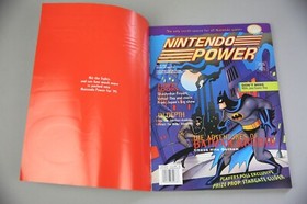 Nintendo Power Vol. 68 Jan 1995 BONUS ISSUE Batman Robin Mega Man Poster NES VTG