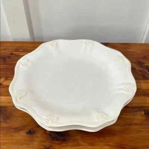 Lenox Butler's Pantry Gourmet Scalloped Edge Dinner Plates Set of 2 - Picture 1 of 6