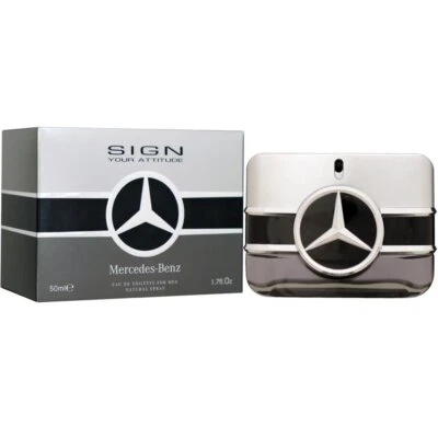 Mercedes-Benz Sign Your Attitude 50 ml Eau de Toilette EDT Herrenduft Herren Duf - Bild 1 von 2
