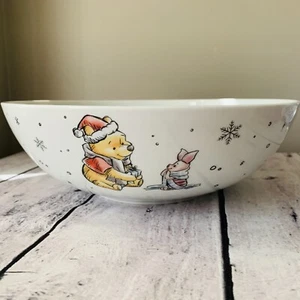 Auténtico tazón para servir de Navidad de Disney Winnie the Pooh - 9,5 - Imagen 1 de 7