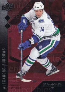 2009-10 Black Diamond Ruby #122 Alexandre Burrows