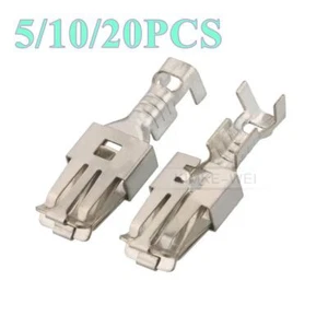 Auto/KFZ 9,5mm-Serie Crimpkontakte Buchsenkontakt Buchse Stecker Kontakt Neu - Picture 1 of 2