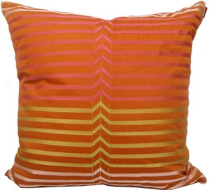 MISSONI HOME CUSHION COVER COTTON EMBROIDERED double face 40x40cm HOPE 591 - Picture 1 of 3