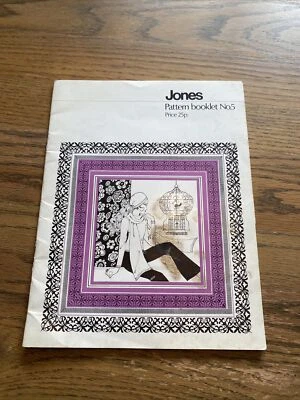 Vintage Jones Children’s Pattern Booklet No.5 MACHINE KNITTING Book - Image 1 of 2