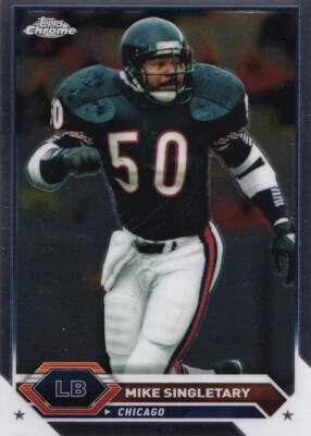 2023 Topps Composite - Topps Chrome #25 Mike Singletary TS1 - Image 1 of 2
