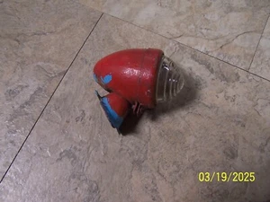 Vintage Small Bullet Light Allis Chalmers Rat Rod Light - Steam Punk - Picture 1 of 4