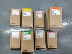 Tintas originales Epson T6532 T6533 T6534 T6535 T6536 T6537 T6538 T6539 T653A T653B - Imagen 1 de 21