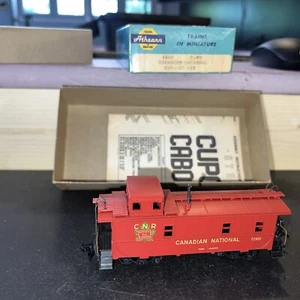 Scala HO Athearn 1262 Canadian National Standard Copula Caboose NUOVO IN SCATOLA - Foto 1 di 6