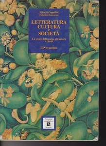 Letteratura cultura e società 2 di Cappellini Roncoroni 1996 Mondadori Scuola - Picture 1 of 1