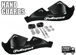 Honda TL125 73-76 Motorcycle Black Handguards Polisport - Picture 1 of 4
