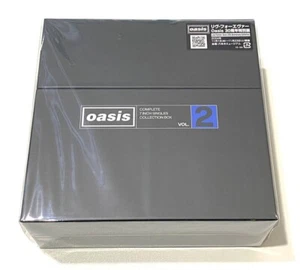 Oasis Complete 7inch Single Collection BOX Vol.2 Clear Blue Color Vinyl New - Picture 1 of 4