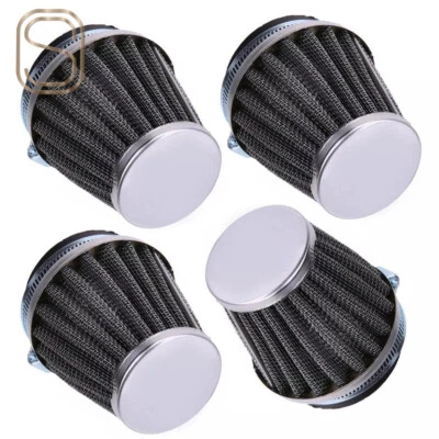 New 4 Pcs Air Filter 54MM for Kawasaki KZ KZ750 KZ1100 GPZ750 ZX900 KZ1000 - Image 1 of 4