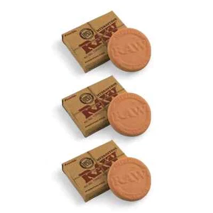 RAW Hydrostone x 3 Natural Terracotta Clay Humidifying Stone Freshness FREE POST - Picture 1 of 2