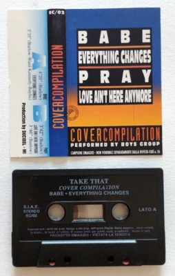 Mc Boys Group Cover Compilation Take That Pop Music Musicassetta Vintage Cioe' - Immagine 1 di 2