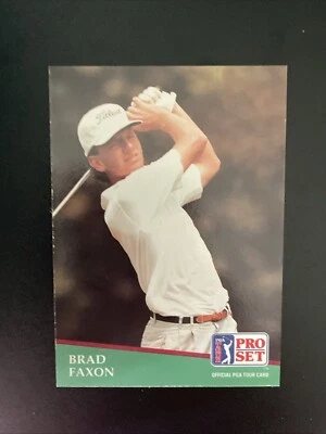 1991 Pro Set #65 Brad Faxon - PGA Tour - Image 1 of 2