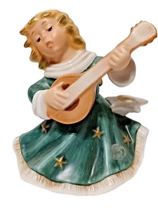 German Decoration - Angel Playing Mandolin - Picture 1 of 2