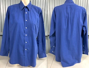 Chaps Lauren Mens Button Down Cotton Blend Shirt Long Sleeve Large - Picture 1 of 6