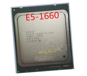 Intel Xeon E5-1660 3.3 GHz LGA2011 6 cores 12 T SR0KN CPU Processor 15 MB - Picture 1 of 4