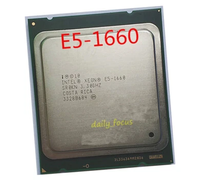 Intel Xeon E5-1660 3.3 GHz LGA2011 6 cores 12 T SR0KN CPU Processor 15 MB - Image 1 of 4