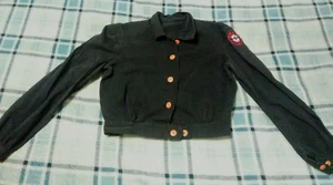 A&W Restaurant Vintage 1940er-50er Carhop (Größe 36) sanforisierte Denim-Uniformjacke - Bild 1 von 6