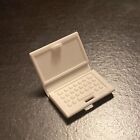 LEGO figurine blanche ordinateur portable de collection minifig programmeur A2