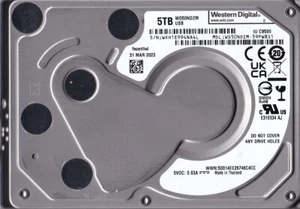 Unidad de disco duro WD50NDZM-59PW8S1 s/n: WXH1E9 MAR/2023 Tailandia 5 TB 2,5" USB-C A17-08 - Imagen 1 de 4